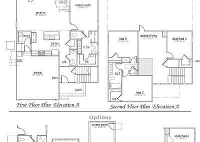 Belfort Floor Plan for Calabash Lakes